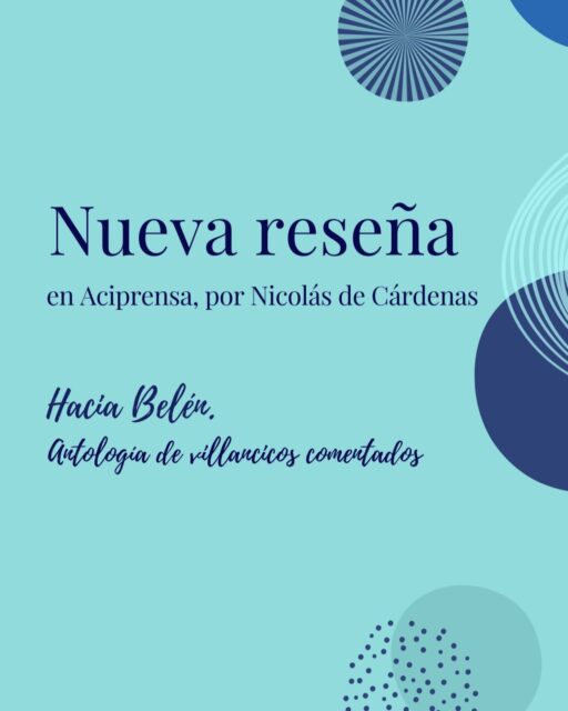 🌟 Aciprensa reseña «Hacia Belén».
 
La agencia destaca el nuevo libro de Fernando Carratalá, publicado por CEU Ediciones: una antología que revela la historia, curiosidades y significado de los villancicos más queridos, con códigos QR para escucharlos.

✨ Noche de Paz, Adeste fideles, Campanas de Belén, Feliz Navidad…
Un recorrido por su origen, su valor cultural y su dimensión espiritual.

🎄 Desde CEU Ediciones agradecemos a Aciprensa su interés en esta obra que invita a redescubrir la belleza y la fe de la Navidad.