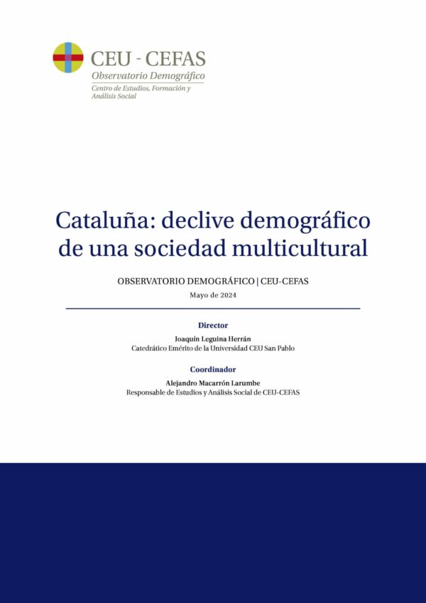 Cataluña: declive demográfico de una sociedad multicultural