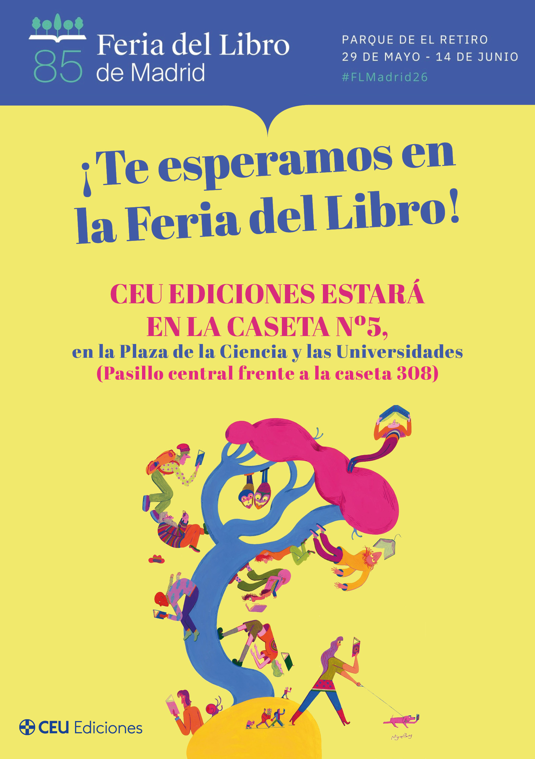 CEU Ediciones en la Feria del Libro de Madrid 2026